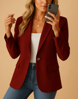 Blazer Damen | Tailliert mit Reverskragen