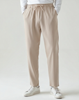 Freizeithose Herren | Kordelzug und geradem Bein
