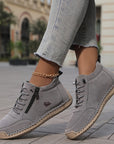 Halbschuhe Damen | Bequeme Schuhe mit Reißverschluss und Schnürung