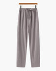 Herren Geradem Schnitt Kordelzug Hose | Freizeit