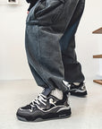Herren Sneaker | Dicke Sohle und Schnürung