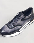 Herrenschuhe Sneaker | Farbblock Design und Schnürung