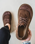 Herrenschuhe mit Schnürung | Runde Spitze