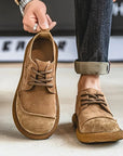 Herrenschuhe mit Schnürung | Runde Spitze