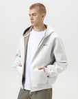 Hoodie Herren | Kapuzenjacke mit Reißverschluss und langen Ärmeln