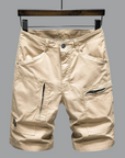 Kurze Hosen Herren Schmale Cargo | Taschen