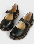 Mary Jane Schuhe Damen | Flach mit Riemen