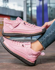 Orthopädische Sneaker Damen | Rutschfest mit Klettverschluss