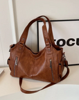 Schultertasche Damen Vintage | Große Tasche
