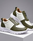 Sneaker Damen mit Reißverschluss | Slip-On