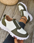 Sneaker Damen mit Reißverschluss | Slip-On
