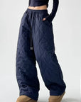 Stepphose Damen Hohe Taille | Weites Bein