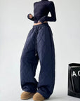 Stepphose Damen Hohe Taille | Weites Bein