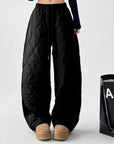 Stepphose Damen Hohe Taille | Weites Bein