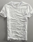 T-Shirt Herren Rundhals | Slim Fit Kurzarm