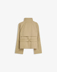 Übergangsjacke Damen Kurz | Trenchcoat mit Gürtel