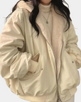 Wendebomberjacke Damen | Gefütterte Übergangsjacke
