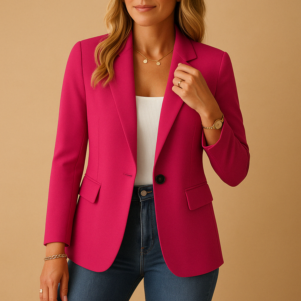 Blazer Damen | Tailliert mit Reverskragen