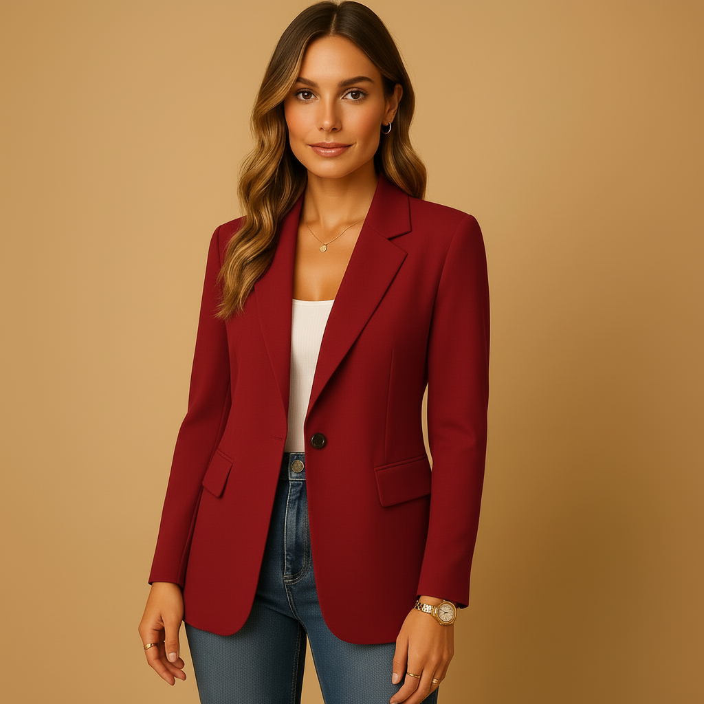 Blazer Damen | Tailliert mit Reverskragen