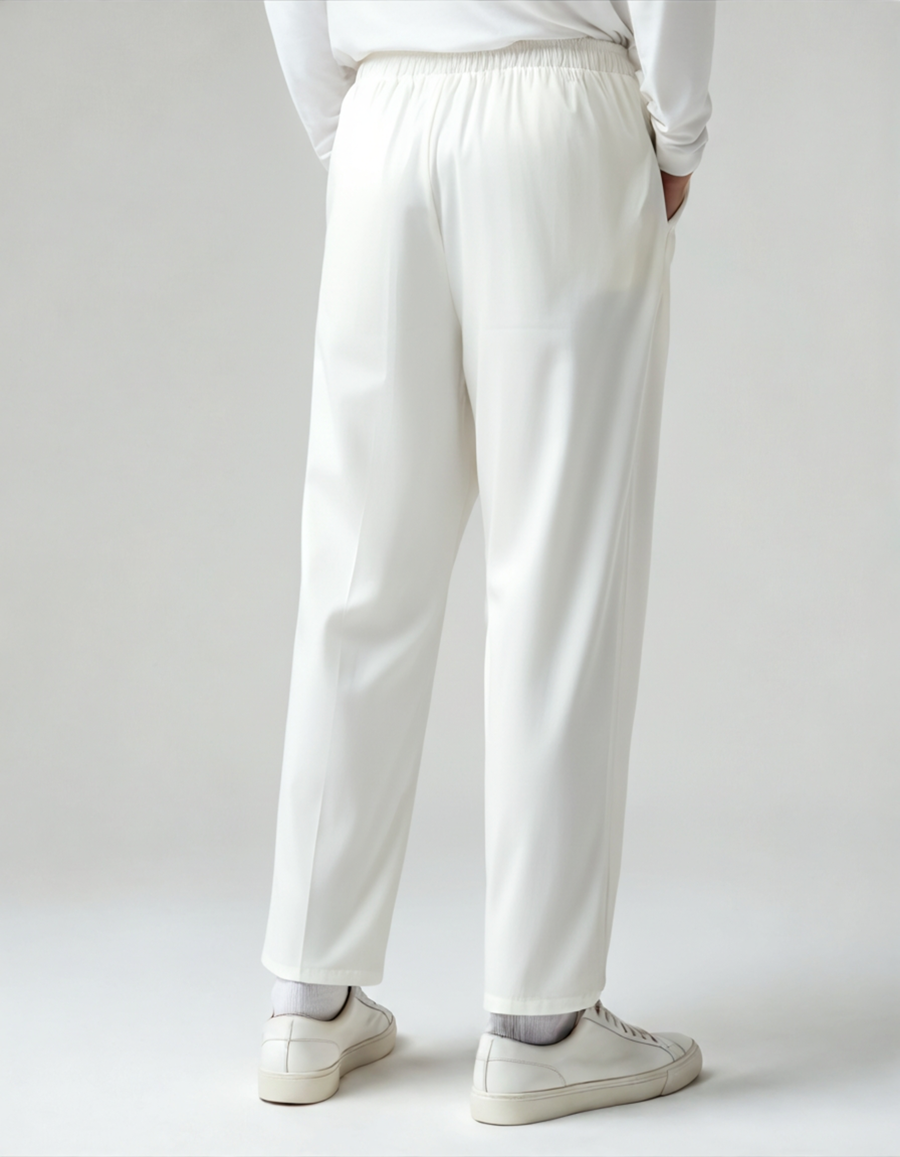 Freizeithose Herren | Kordelzug und geradem Bein