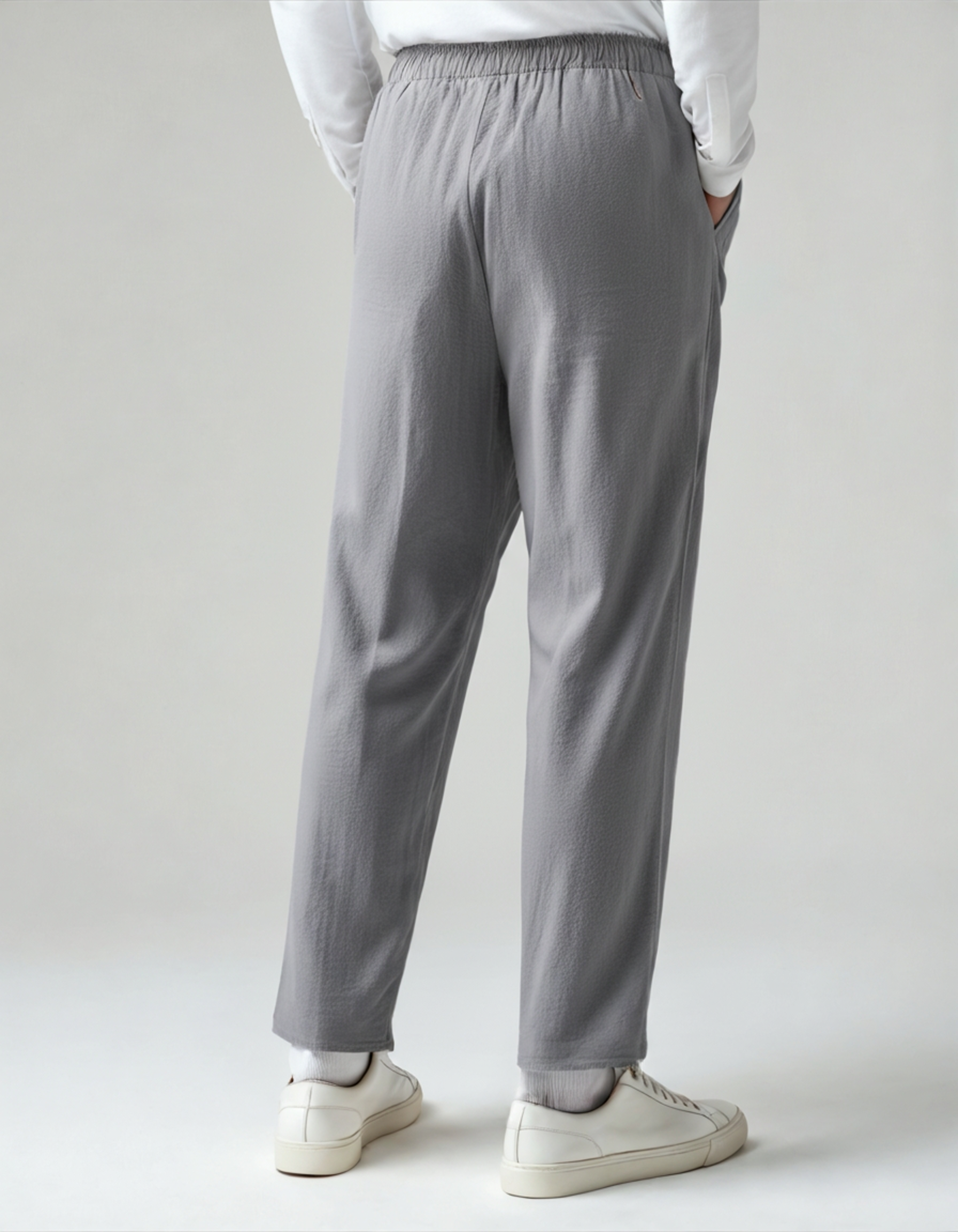 Freizeithose Herren | Kordelzug und geradem Bein
