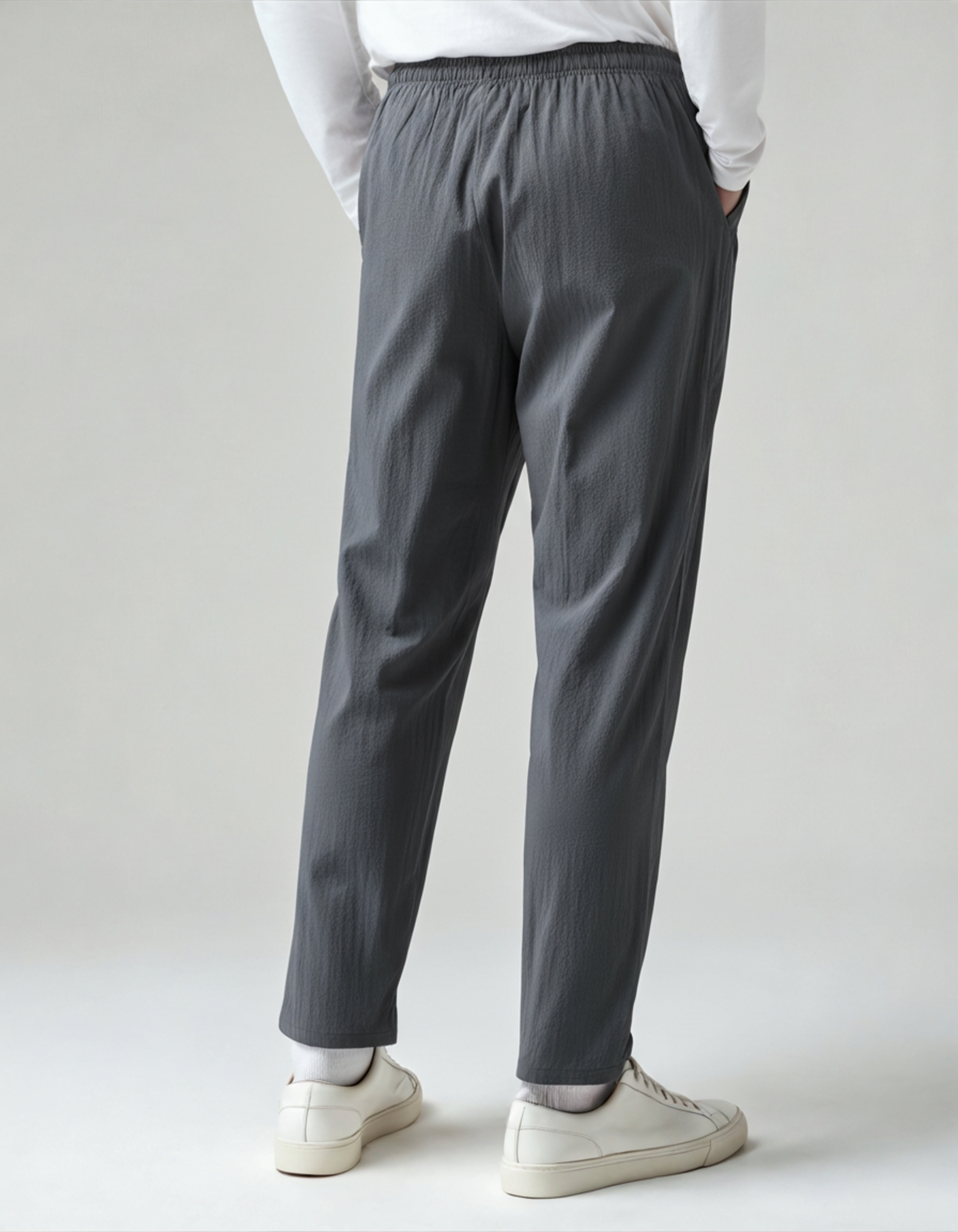Freizeithose Herren | Kordelzug und geradem Bein
