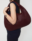 Geflochtene Handtasche Damen | Schultertasche
