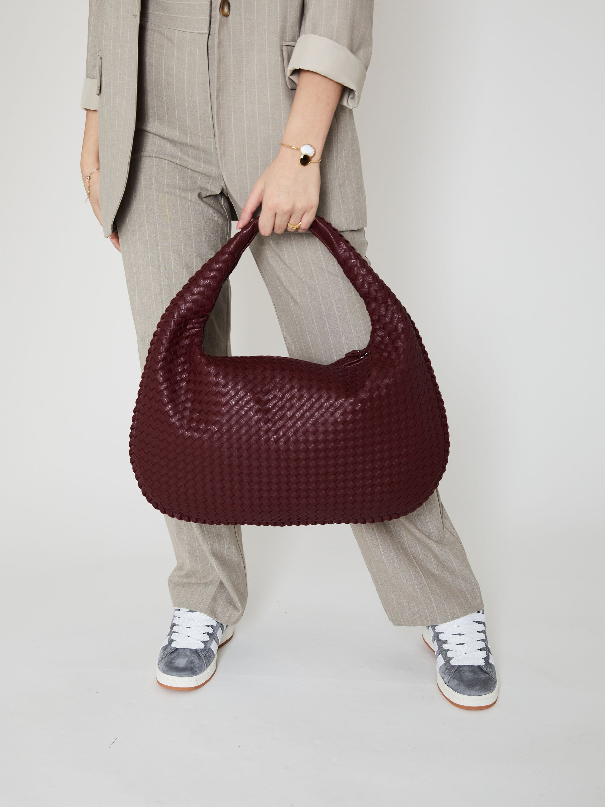 Geflochtene Handtasche Damen | Schultertasche