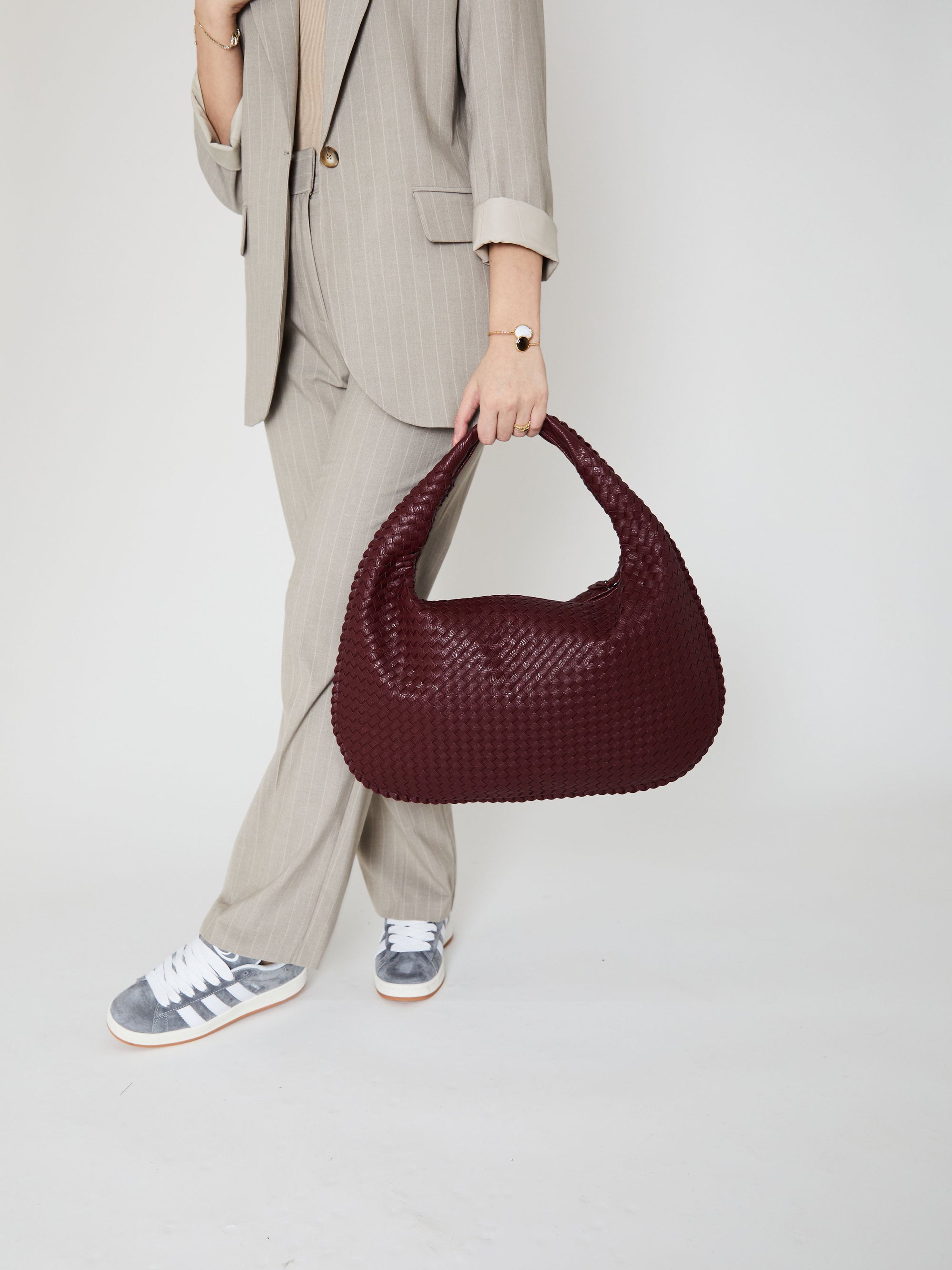 Geflochtene Handtasche Damen | Schultertasche