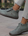 Halbschuhe Damen | Bequeme Schuhe mit Reißverschluss und Schnürung