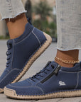 Halbschuhe Damen | Bequeme Schuhe mit Reißverschluss und Schnürung