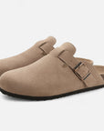 Herren-Clogs mit Runder Zehenpartie | Schnalle