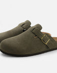 Herren-Clogs mit Runder Zehenpartie | Schnalle