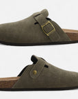 Herren-Clogs mit Runder Zehenpartie | Schnalle