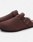 Herren-Clogs mit Runder Zehenpartie | Schnalle