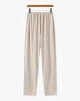 Herren Geradem Schnitt Kordelzug Hose | Freizeit