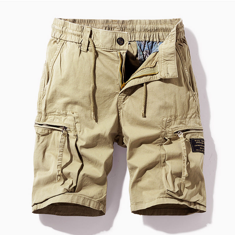 Herren Lockerer Passform Cargo Kurze Hosen | Mehrfach Tasche