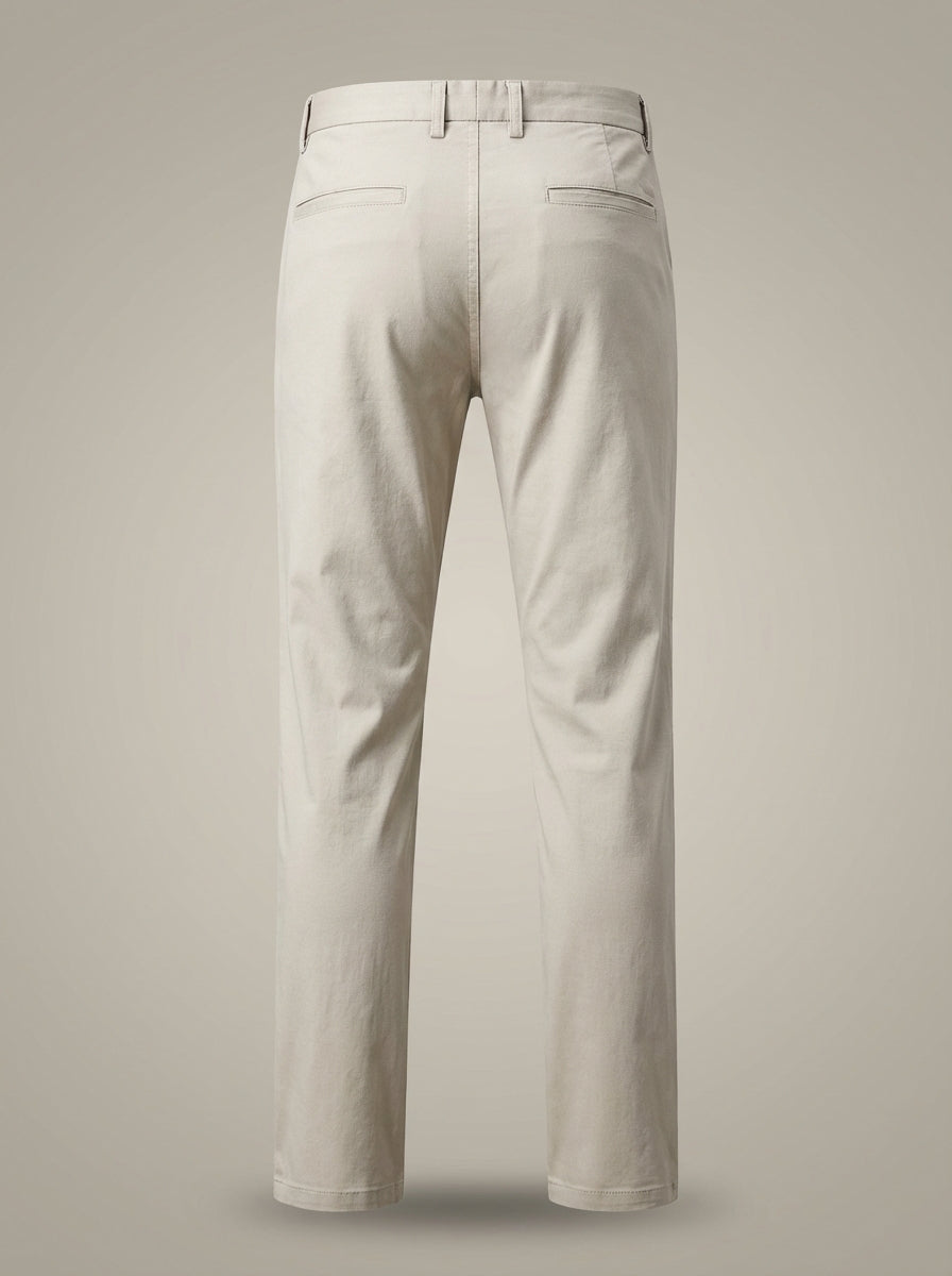 Herren Schlanke Passform Chino Hosen | Mittlere Leibhöhe