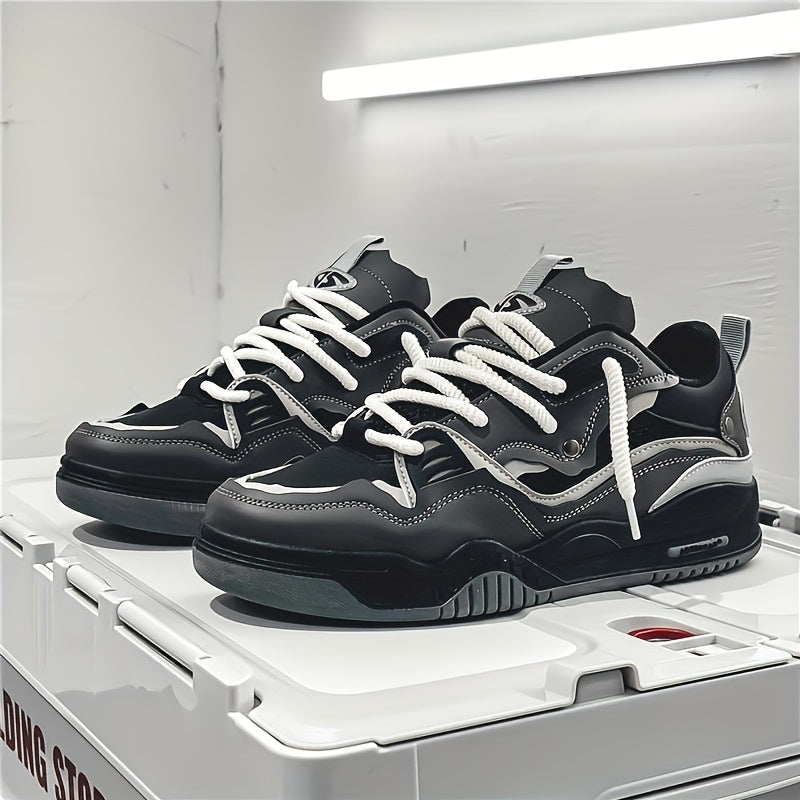 Herren Sneaker | Dicke Sohle und Schnürung