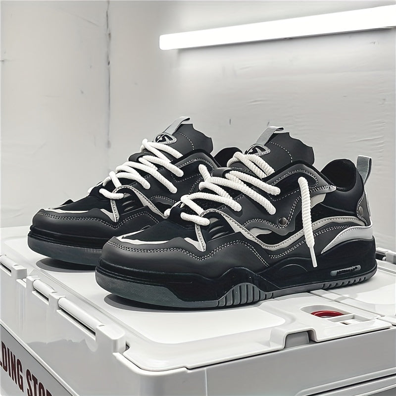 Herren Sneaker | Dicke Sohle und Schnürung