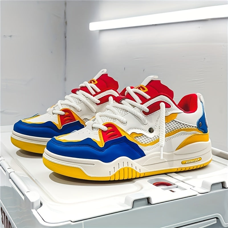 Herren Sneaker | Dicke Sohle und Schnürung