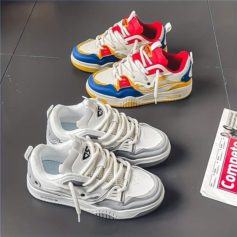 Herren Sneaker | Dicke Sohle und Schnürung