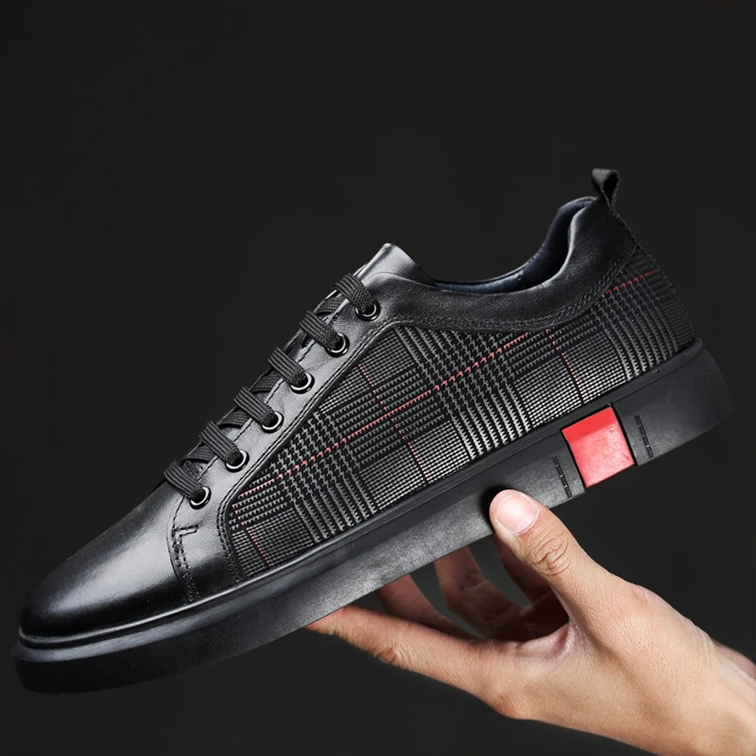Herren Sneaker mit Schnürung | Runde Spitze