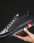 Herren Sneaker mit Schnürung | Runde Spitze