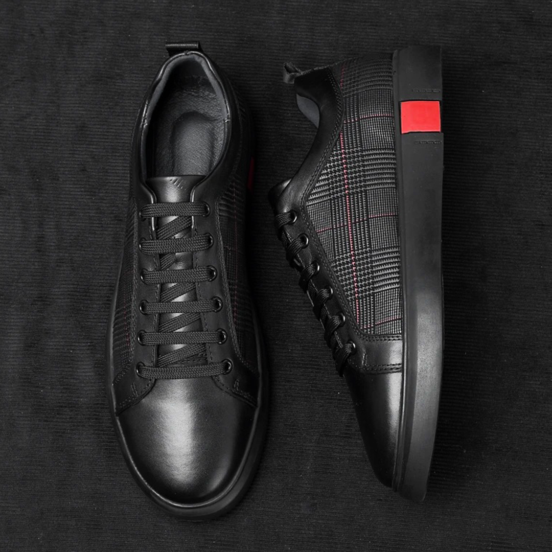 Herren Sneaker mit Schnürung | Runde Spitze