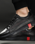 Herren Sneaker mit Schnürung | Runde Spitze