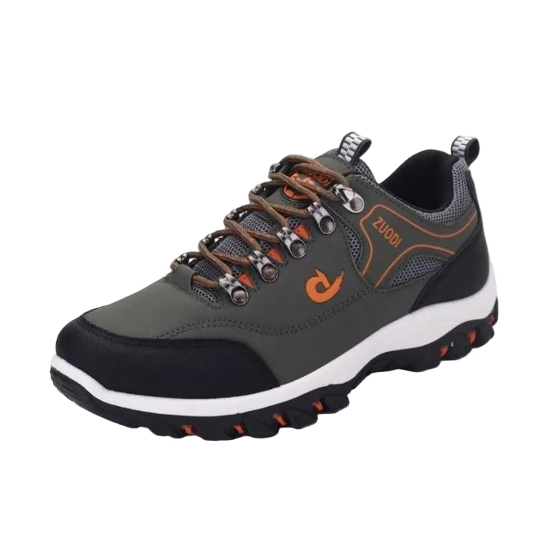 Herren Wanderschuhe Runder Spitze Schnürung | Rutschfest