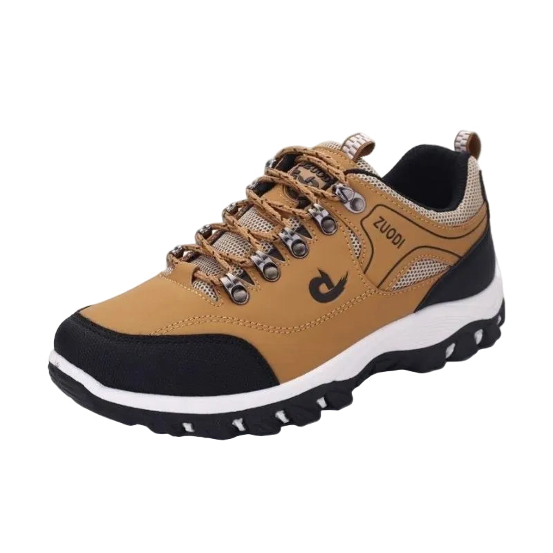 Herren Wanderschuhe Runder Spitze Schnürung | Rutschfest