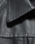 Herrenjacke Mit Langen Ärmeln Kragen Und Reißverschluss | Doppelte Tasche