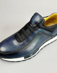 Herrenschuhe Slip-On Sneaker | Elastische Passform